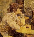 Toulouse Lautrec Henri de Hangover aka The Drinker