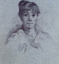 Toulouse Lautrec Henri de Portrait of a Woman
