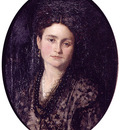 Camarlench Ignacio Pinazo Retrato de Dona Teresa Martinez esposa del pintor