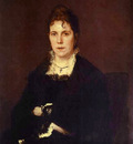 Kramskoi Portrait of Sophia Kramskaya the Artist s Wife