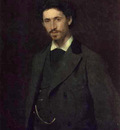 Kramskoi Portrait of the Artist Ilya Repin