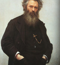Portrait of Ivan I Shishkin