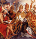Jordaens Jacob The Four Fathers Of The Latin Church