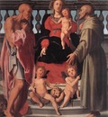 PONTORMO Jacopo Madonna And Child With Two Saints