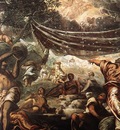 Tintoretto The Miracle of Manna detail