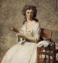 DAVID Jacques Louis Portrait of Madame Adelaide Pastoret