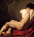 David Jacques Louis Male Nude known as Patroclus