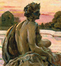Beckwith James Carroll One of the Figures at the Parterre d Eau