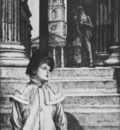 Tissot Le portique de la Galerie nationale a Londres