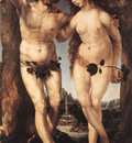 GOSSAERT Jan Adam and Eve