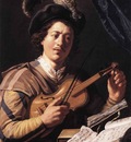 LIEVENS Jan The Violin Player