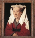 Eyck Jan van Portrait of Margareta van Eyck