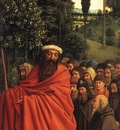 Eyck Jan van The Ghent Altarpiece Adoration of the Lamb The Holy Pilgrims