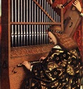 Eyck Jan van The Ghent Altarpiece Angels Playing Music