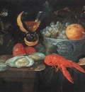 KESSEL Jan van Still Life With Fruit And Shellfish