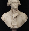 HOUDON Jean Antoine Bust of Thomas Jefferson