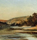Corot The Aqueduct in the Valley
