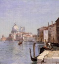 Corot Venice View of Campo della Carita from the Dome of the Salute