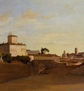 Corot View of Pincio Italy