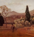 Corot Gardens of the Villa d Este at Tivoli