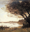 Corot Jean Baptiste Camille L Inondation