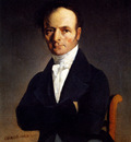 Corot Jean Baptiste Camille Portrait Of A Man