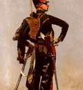 Detaille Jean Baptiste Edouard A Napoleonic Officer