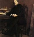 Portrait of Alexandre Dumas Jr 1877 24 5x16 5in