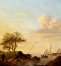 Koekkoek Johannes Hermanus Coming Ashore