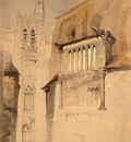 ruskin john tower of the cathedral at sens c