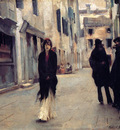 Sargent John Singer Street in Venice