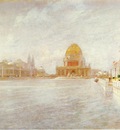 Twachtman John Court of Honor World s Columbian Exposition
