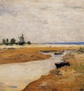 Twachtman John The Inlet