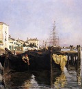 Twachtman John View of Venice