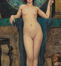 Godward John William Study of Campaspe