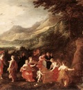 MOMPER Joos de Helicon Or Minervas Visit To The Muses