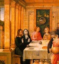 JUAN DE FLANDES The Marriage Feast At Cana