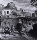 SCHNORR VON CAROLSFELD Julius The View Of The Archpriest In Olevano