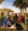 SCHNORR VON CAROLSFELD Julius The family Of St John The Baptist Visiting The Family Of Christ