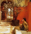 Alma Tadema An Oleander