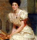 Alma Tadema Sir Lawrence Portrait Of Mrs Charles Wyllie