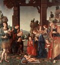 Lorenzo di Credi Adoration of the Shepherds