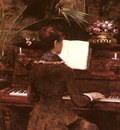 Abbema Louise At The Piano