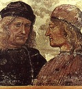SIGNORELLI Luca Self portrait With Vitelozzo Vitelli