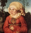 CRANACH Lucas the Elder Portrait Of Frau Reuss