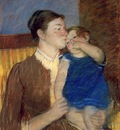 Cassatt Mary Mother s Goodnight Kiss