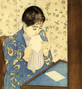Cassatt Mary The Letter