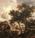 Hobbema Meyndert The Water Mill 1660s
