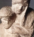 Michelangelo Pieta Rondanini detail1