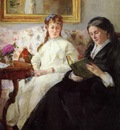 Morisot Berthe Mother and Sister of the Artist